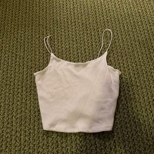 Light purple cropped top
